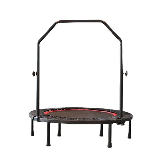 China Gymnastic Indoor Jumping Bed Adult Exercise Fitness Adult Folding Mini Trampoline