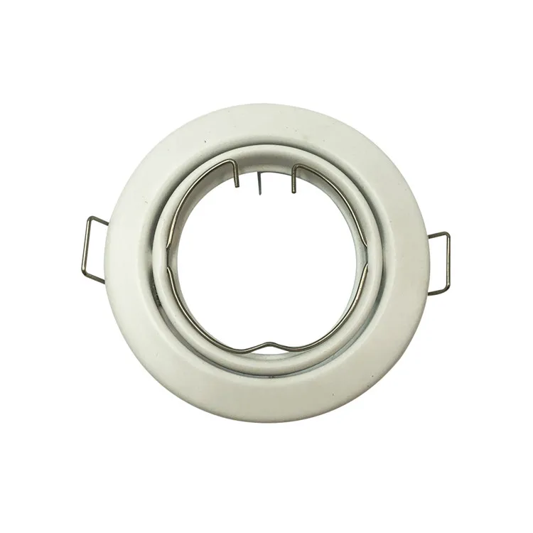 white chrome gold gun metal brass iron steel led spotlight housing fixture