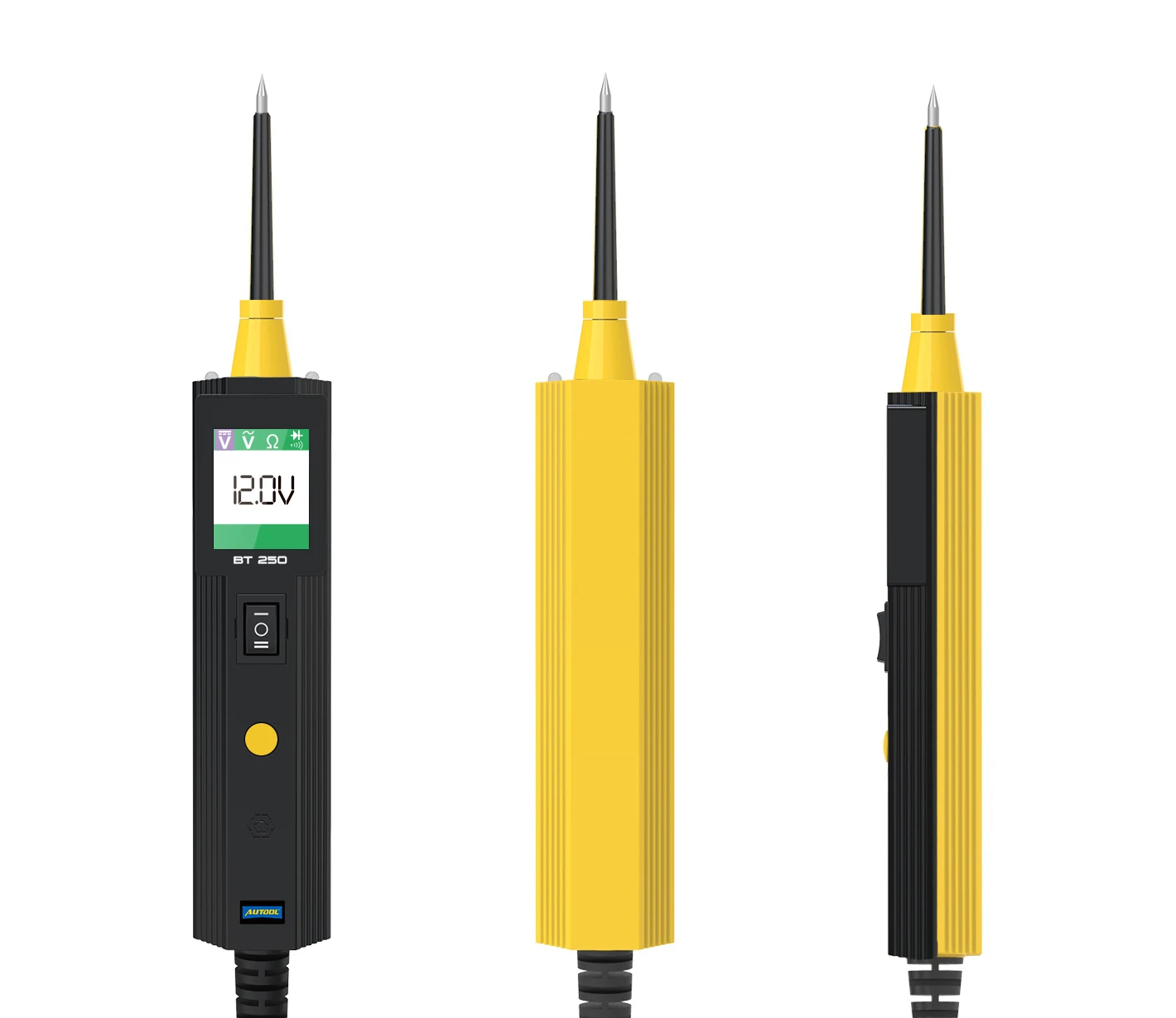 Autool BT250 LCD Digital Auto Electrical Analyzer 6-24Volts Automotive Battery Circuit Tester Power Probe for Voltage Reading