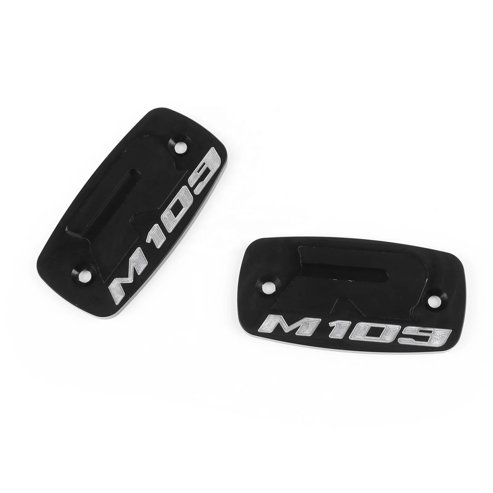 Free Shipping New Pair Brake Reservoir Caps Cover For Suzuki Boulevard M109R M109 2006-2015