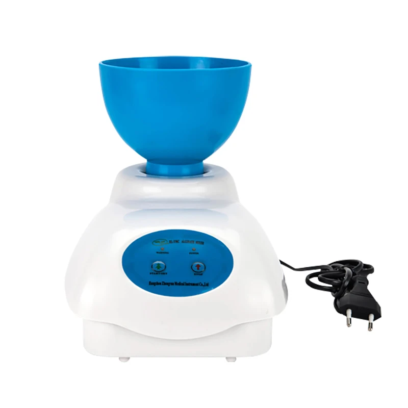 Semi-automatic dental alginate molding material mixer