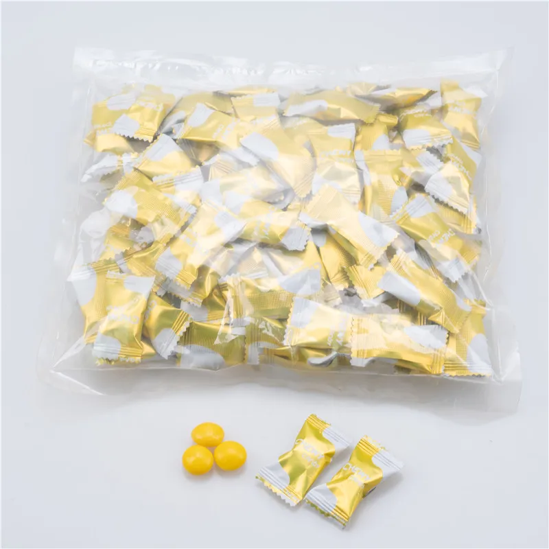 Vegan colorful import sweet low price candies menlos candy and confectionery doces OEM factory halal dulces coated toffee candy