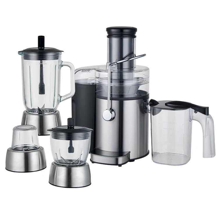1200W Electric Stainless Steel 4 in 1 multifunction juicer Blender Slow Juicer for Household Use
