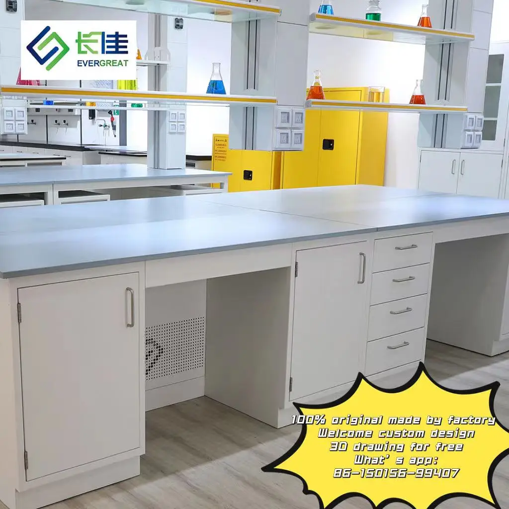 Laboratory Furniture Table work bench For Chemistry Agriculture Laboratory For University