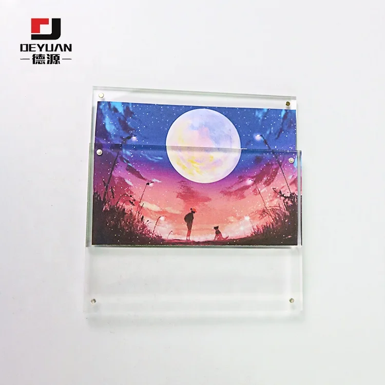 Magnetic Acrylic Photo Frame Fujifilm instax Mini Film Photo Holding Frame