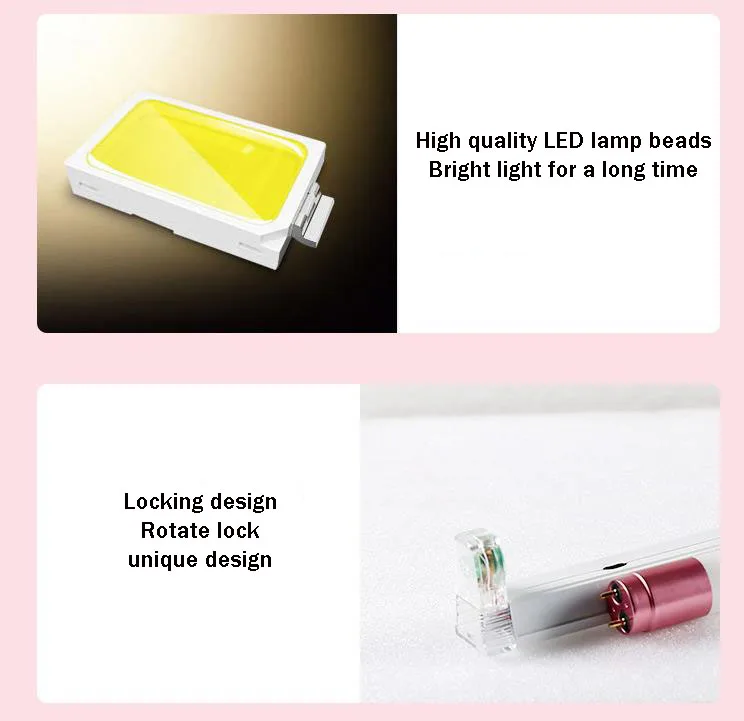 LED T8 high-brightness lighting waterproof energy-saving fluorescent lamp