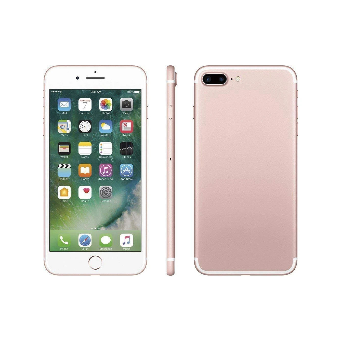 Розовое золото 32 ГБ б/у мобильные телефоны для iPhone 7 Plus высококачественный смартфон