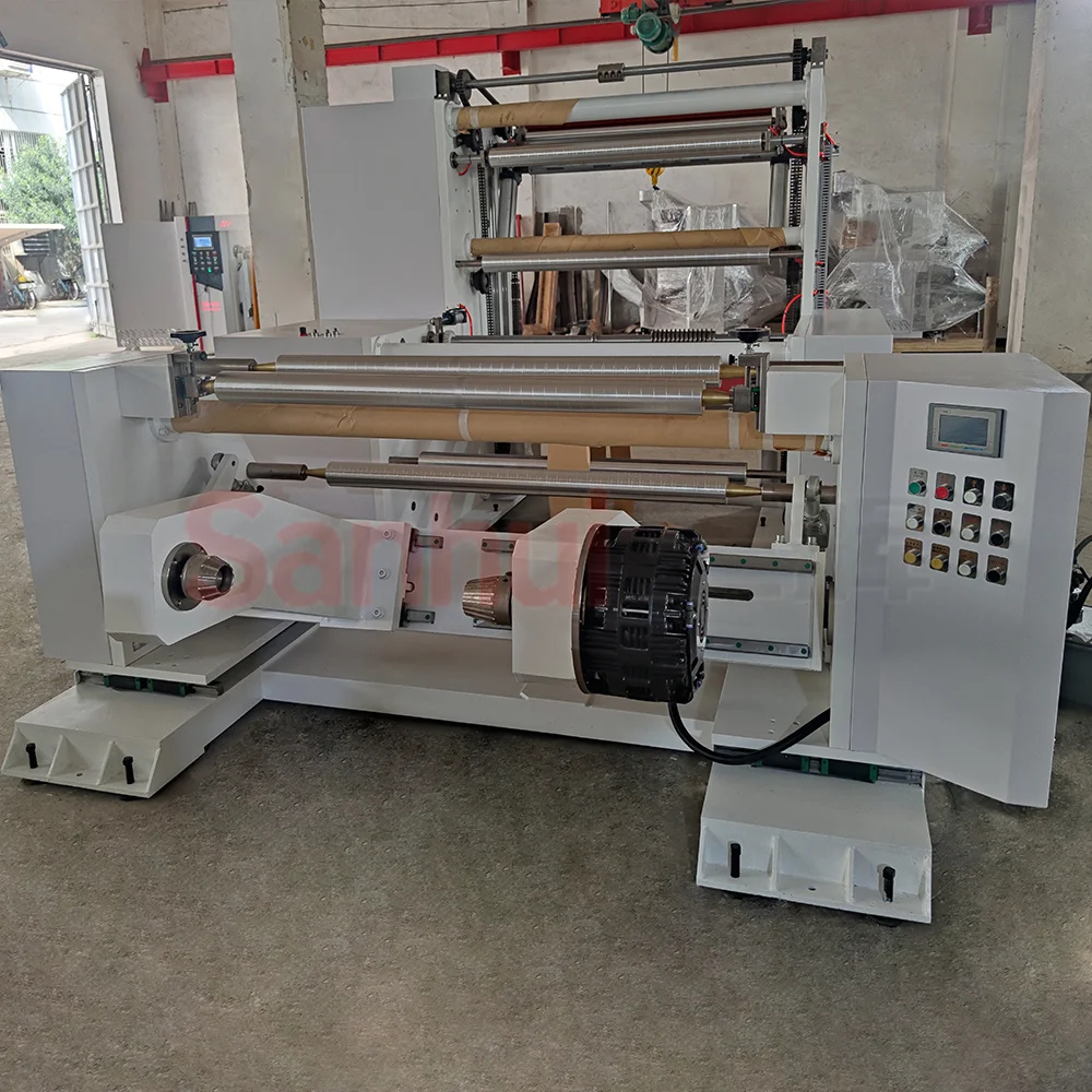 jumbo roll paper slitting machine kraft paper roll  non woven fabric adhesive paper slitting machine