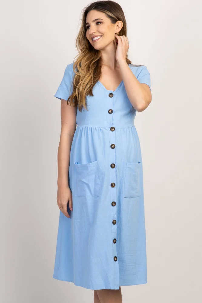 Solid Plus Size Wholesale Photo Shoot Maternity Work Fitness Clothes Party Simple Dress For Women Coldker