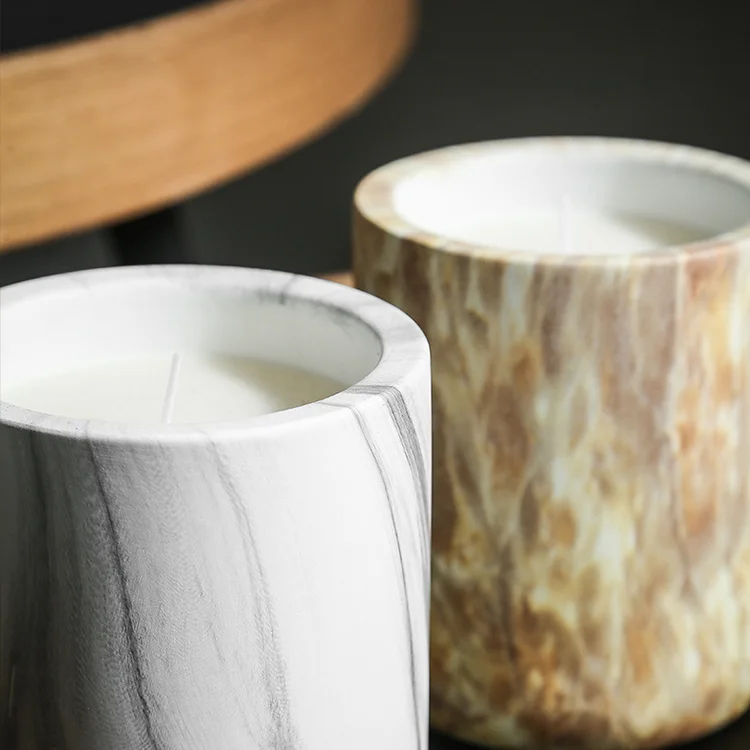 In Stock Warmer Vessel With Lid Ceramic Candle Holder