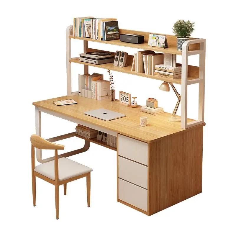 2025 Hot Sale Black L-Shaped Home PC Gaming Desk Wooden Computer Table for Two for Home Office Use