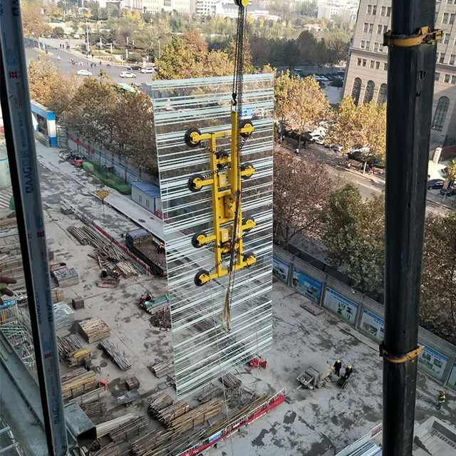 the newest design Glass VACUUM LIFTERS vacuum suction cup lifter Glass Plate MAX capacity 1.2T glass holder