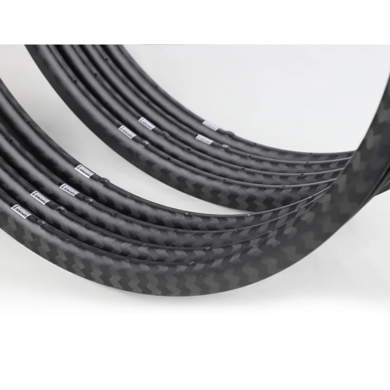 2020 New Carbon Wheelset 28/35mm tubular Surface Center Lock Road Bike Clincher Carbon Wheels of factory Free shipping