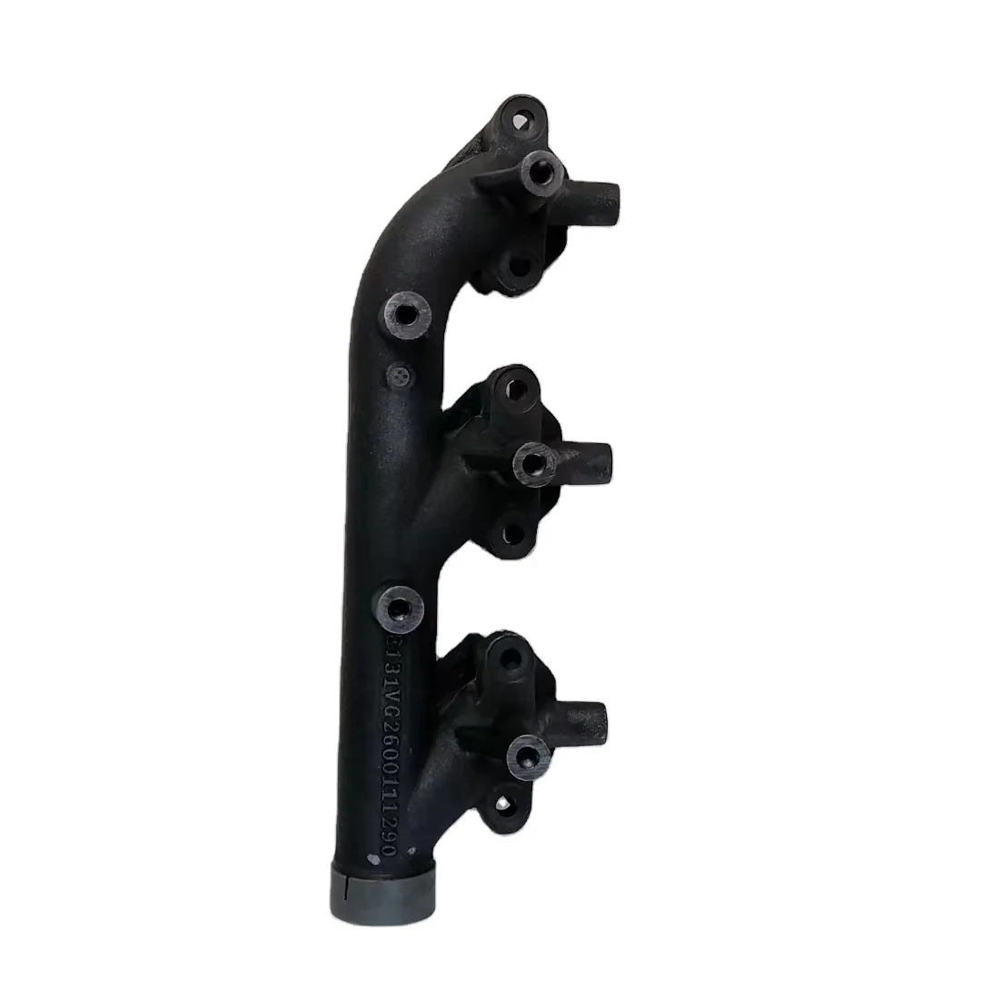 other man truck engine parts sinotruk howo truck engine starter spare parts Front exhaust manifold  VG2600111290