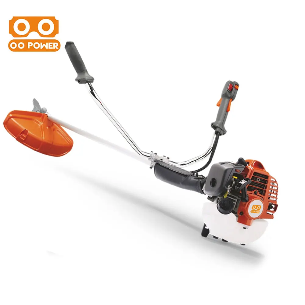 O O Power Grass Cutter 2 Cycle Gas Straight Shaft String Trimmer