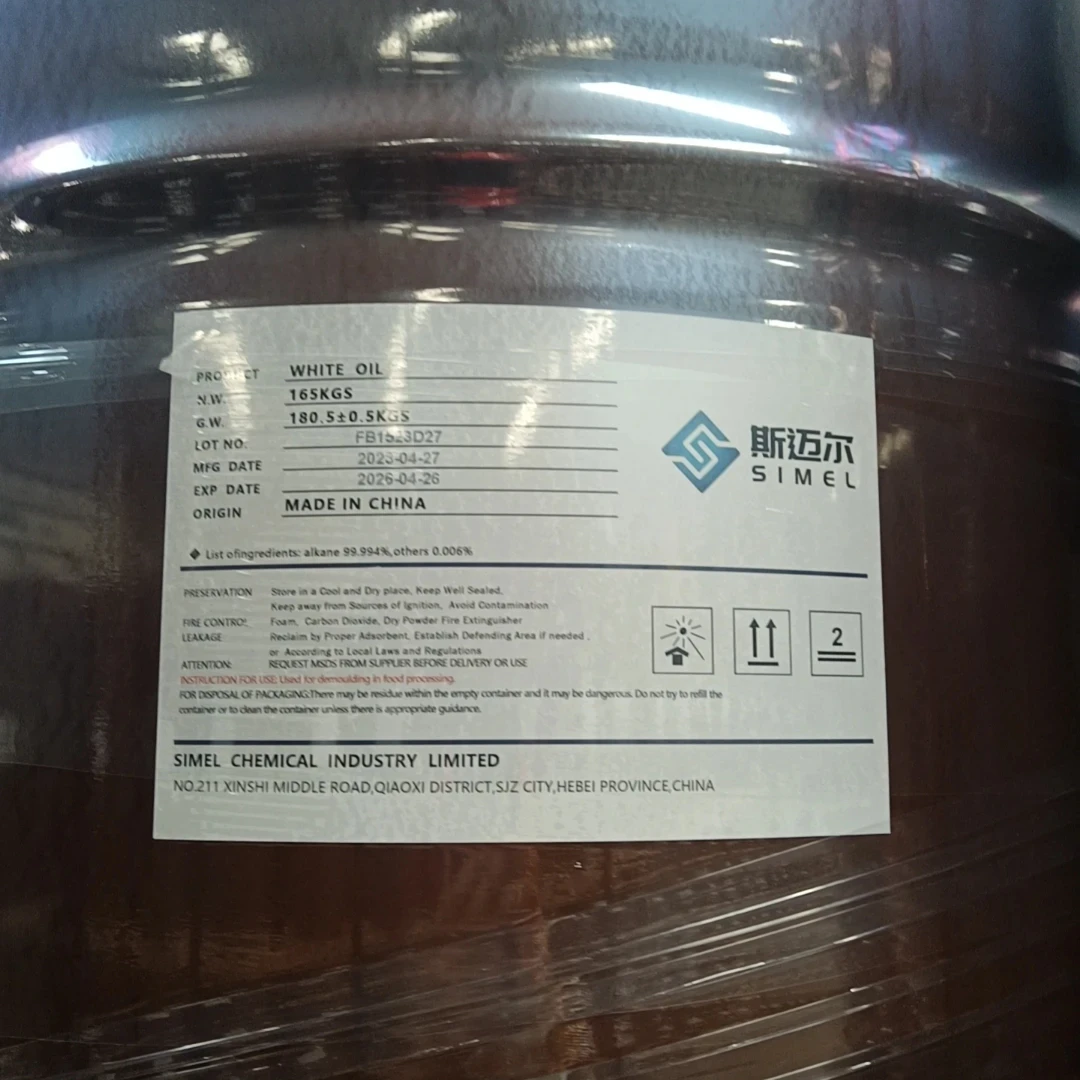 China Manufacturer High Quality Cosmetic Grade USP grade Liquid Paraffin Oil /White Oil /White Mineral Oil