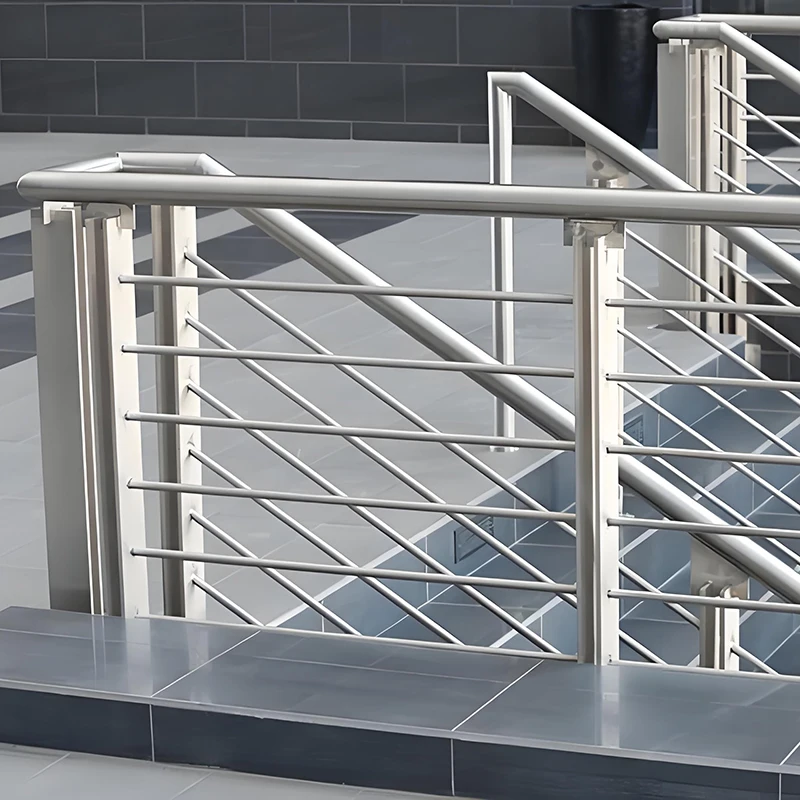 hand rail for stairs tubular steel railing for veranda hotel guardrail anticollision guardrail stainless steel railings rails
