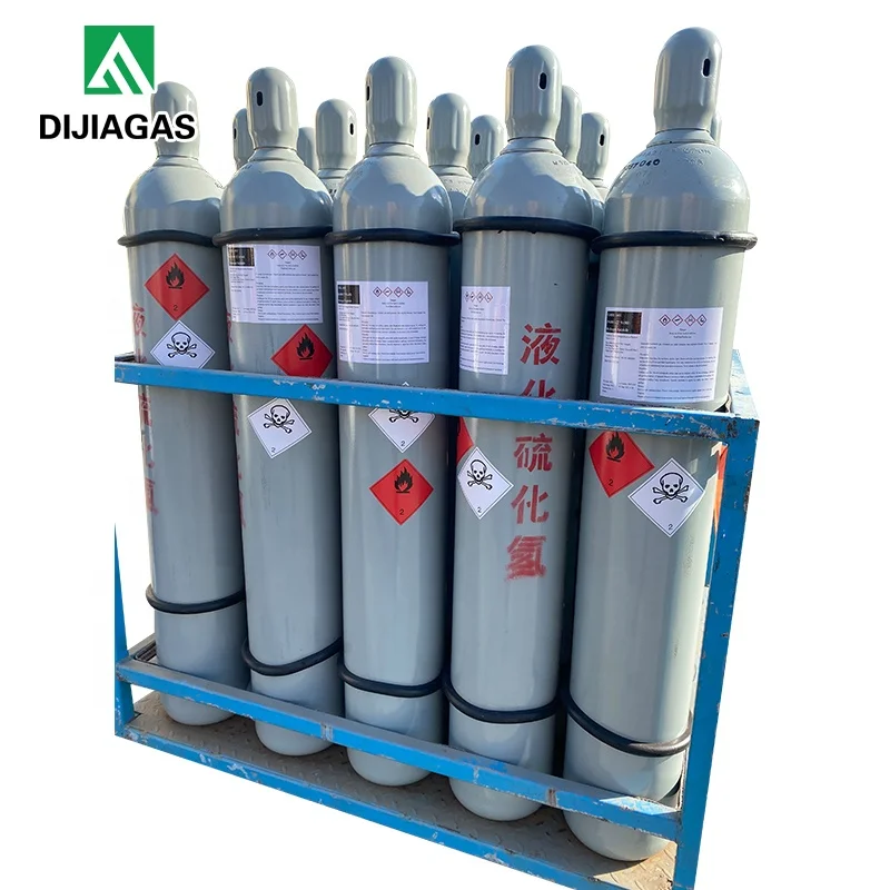 Industrial grade 99.5% Purity Hydrogen Sulfide H2S Gas lower Price