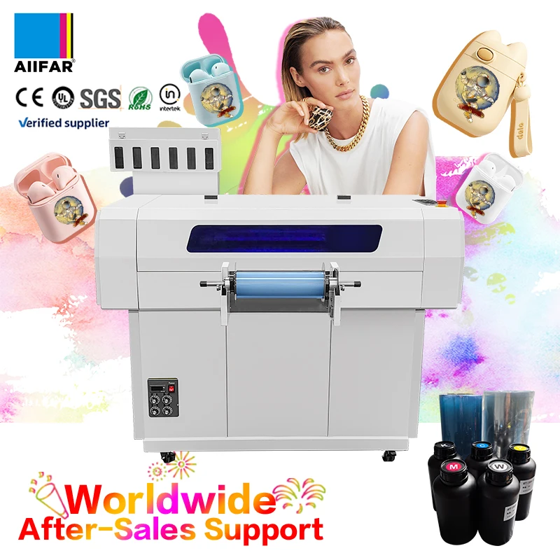 Perfect for Small Business Solutions Overprint Clear Coating Enhances Hybrid UV LED Cured Prints