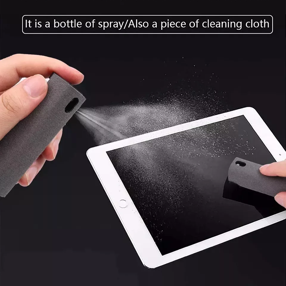 trending products 2023 new arrivals phone computer Screen cleaner 3 in 1 kit Mini Portable Mist Spray microfiber Screen Cleaner