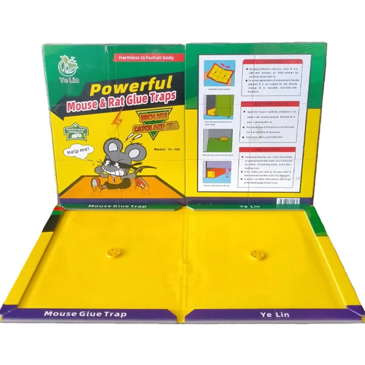Strong sticky mouse board Manufacturers direct selling trap rats and sticky rats board at home use