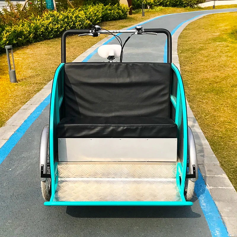 High Performance Pedicab Electric Tricycle Rickshaw For Sale