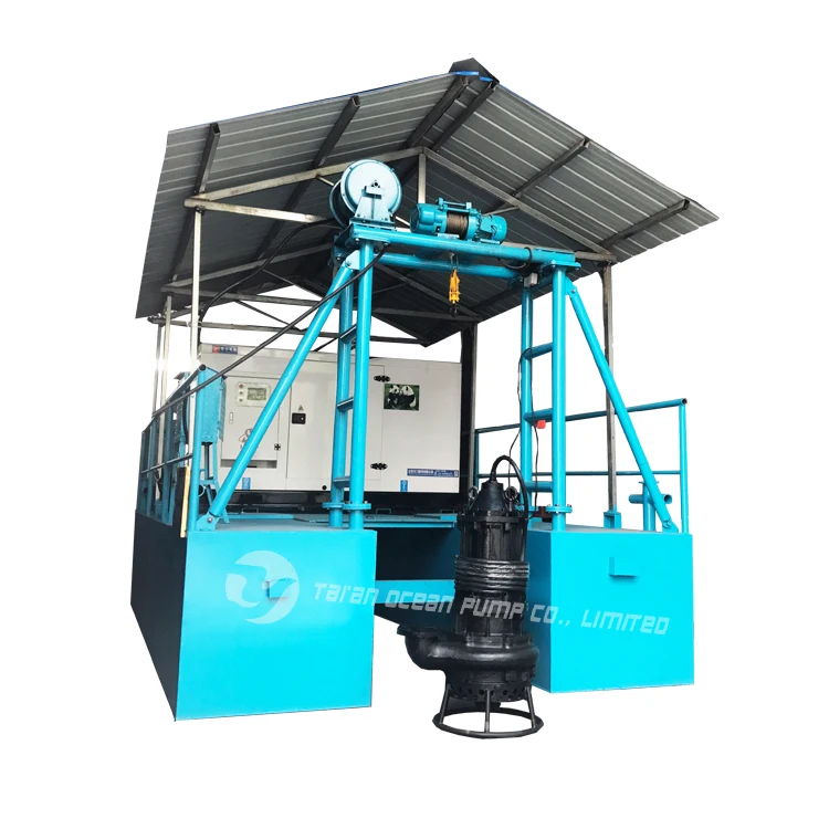 River cleaning sand suction extraction machine