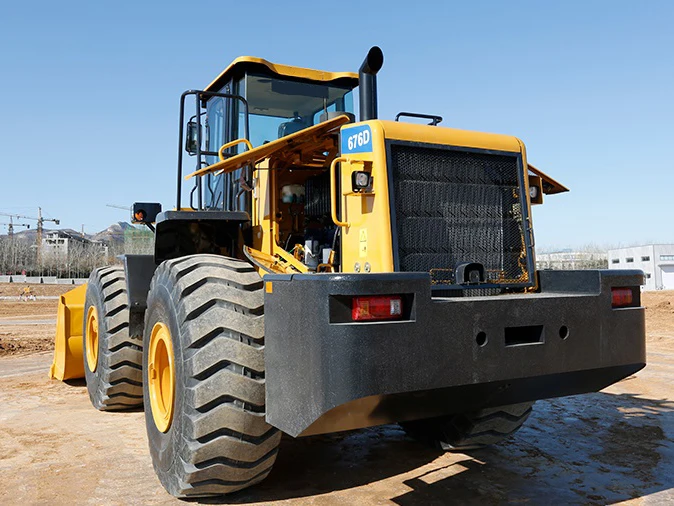 Cheap Price 7 ton Wheel Loader SEM676D Hydraulic Heavy Duty Payloader Front Loader