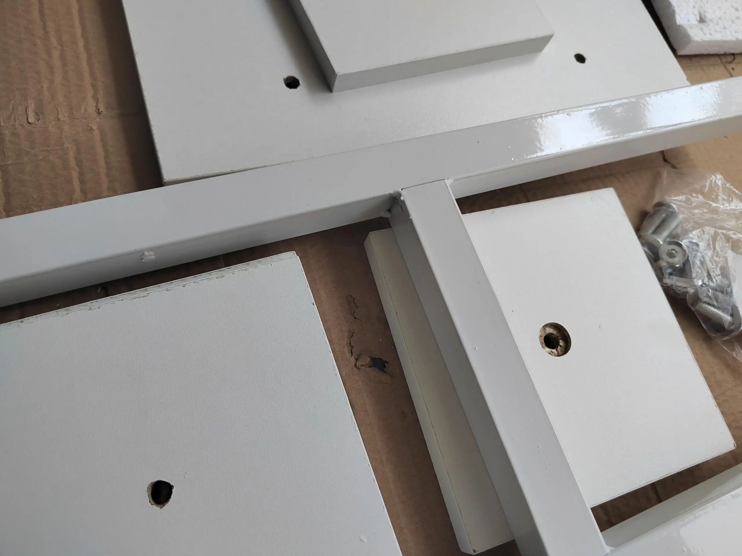 Metal flower stand 4 Tier Tall Indoor Outdoor Metal Wood Plant Shelf for Multiple Plants Tiered Pot Shelves Metal flower stand