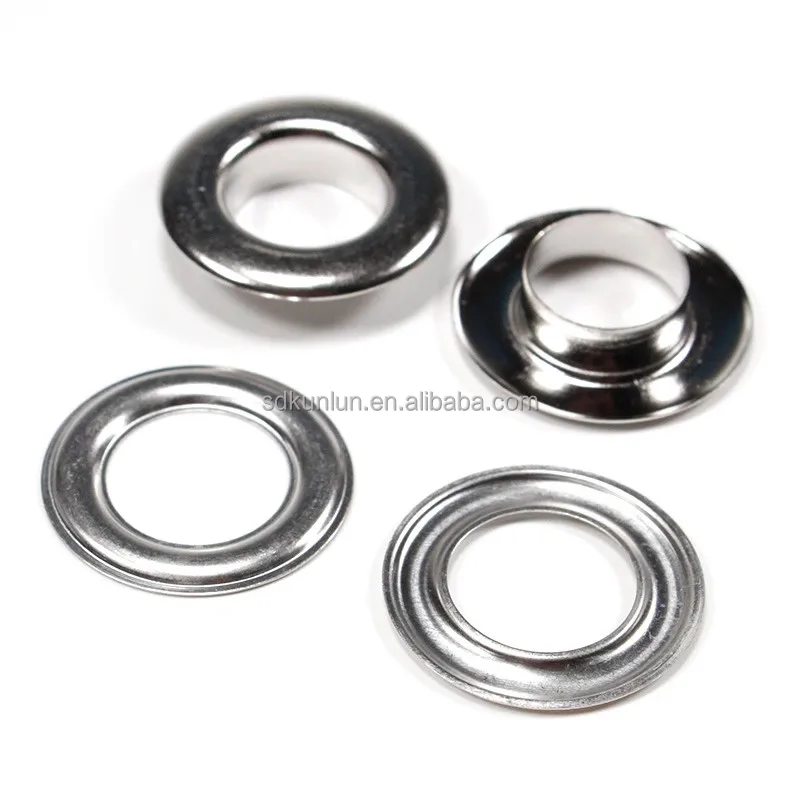 8011  standard size aluminum 12mm 23mm  tarpaulin eyelets and grommets