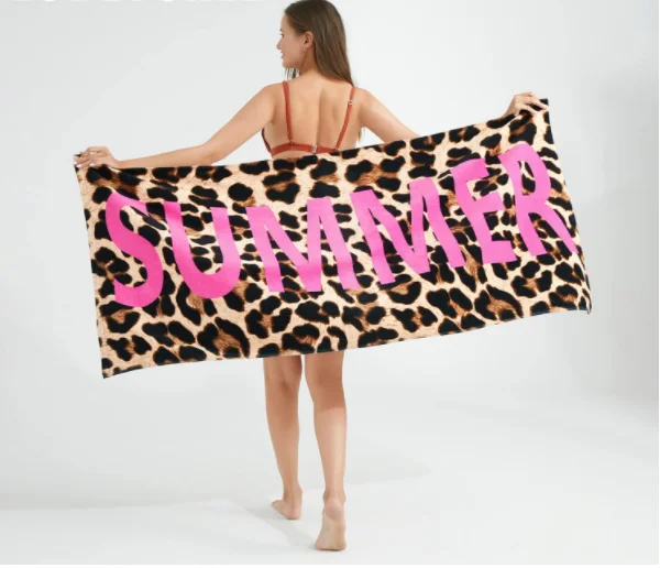 absorbent sand free cool cotton beach   towel beach gift for swimming surfing bathing swimming pool beach vacation gifts