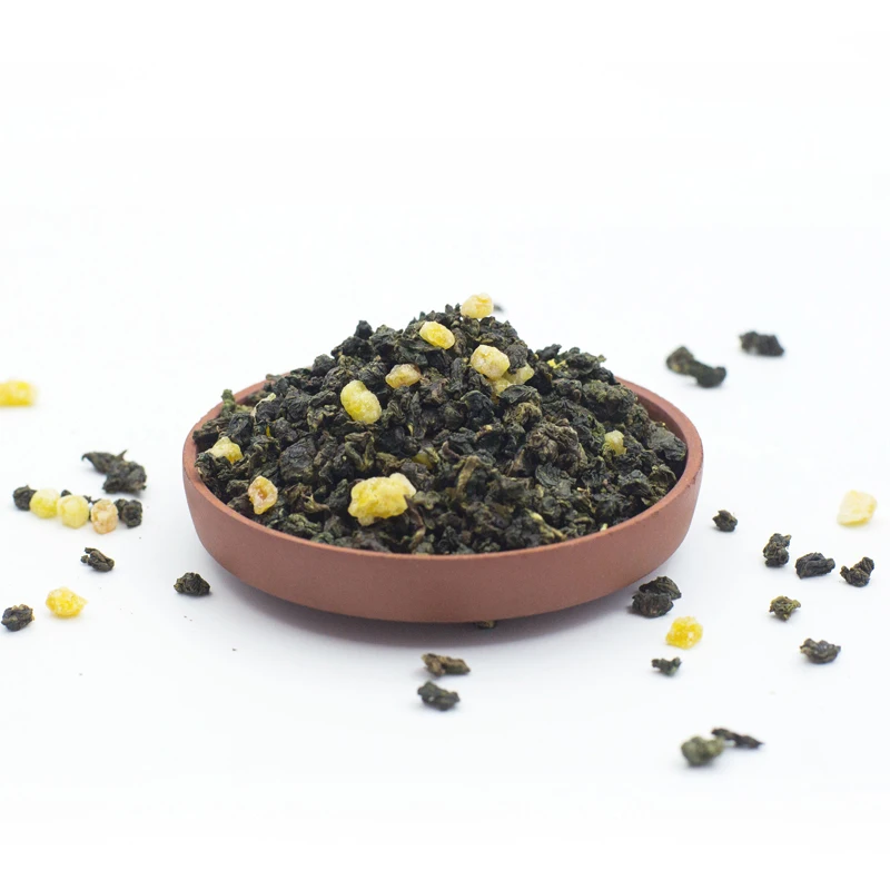 Частная этикетка органические сушеные фрукты свободный лист белый персиковый Улун чай, ароматный чай