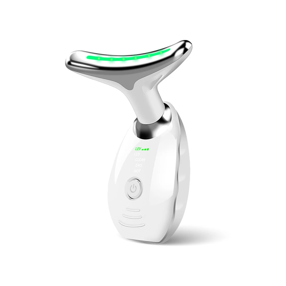 Red Light Therapy for Face 3 in 1 Face Lift Device Skin Beauty Device for Face and Neck with Red,Green,Blue 3 Color LED Light