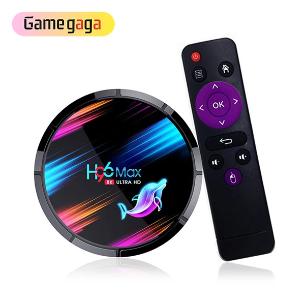 4K H96 Max X3 Wifi Retro Video Game Console 30000/50000 Games Retro TV game console For N64/PS1/NES