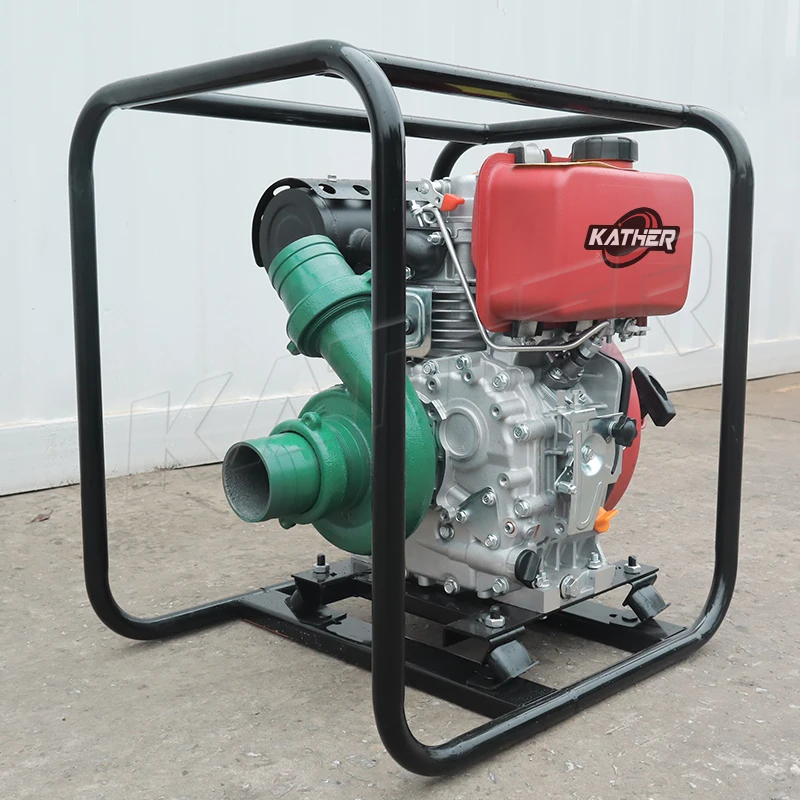 13hp Diesel Centrifugal Pumps Air Cooled 2inch 3inch 4inch High Pressure Water Pump For Garden Orchard Agricultural Irrigation