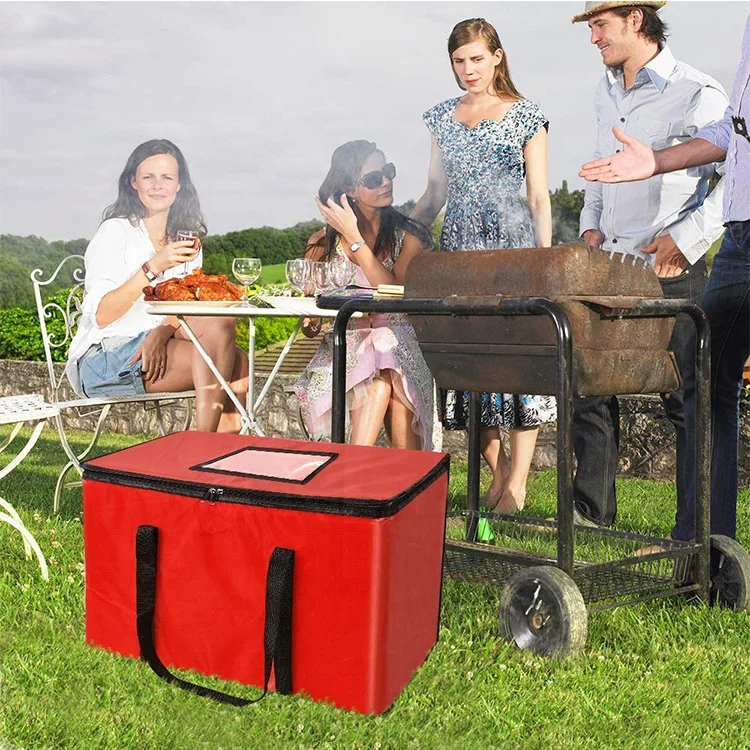 
High quality oxford food delivery heavy duty insulated thermal disposable food bags 