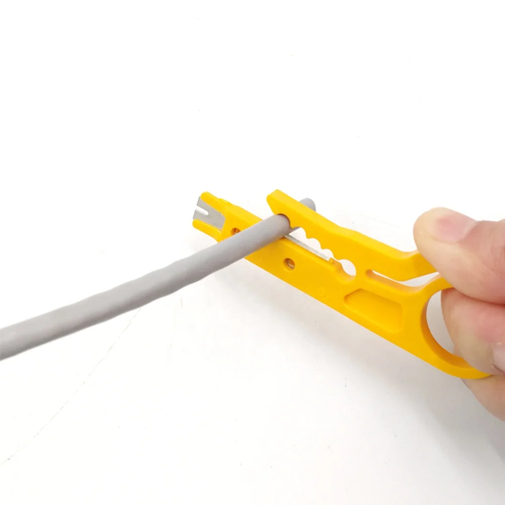 Cable sheath stripper Insulation Removal Tool HT-318M Easy operated network stripping tool Mini wire stripper