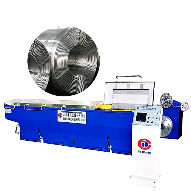 JIACHENG 9.5mm Al or Al alloy rod breakdown machines and Aluminum wire drawing machines