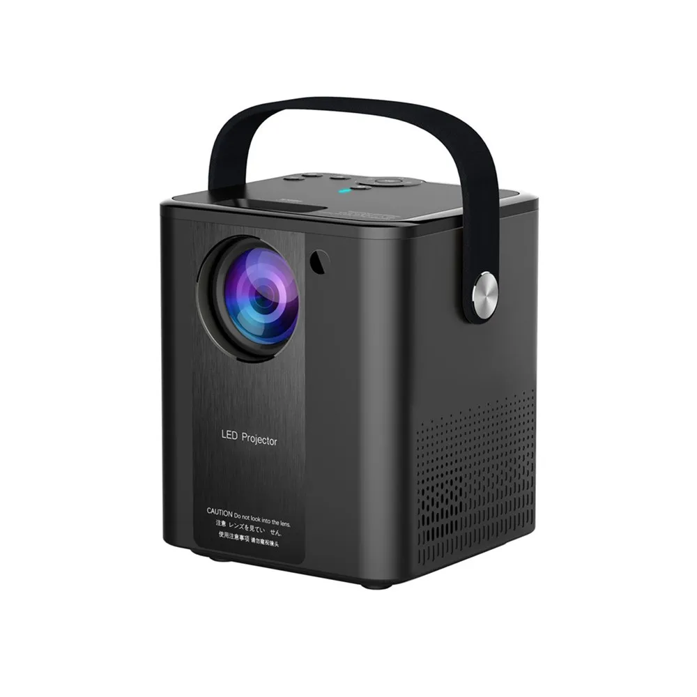 YEOPAR android 7.1 projector 3.5 Inch LCD 2200 lumens 1G 8G HD MINI projector home cinema C500A