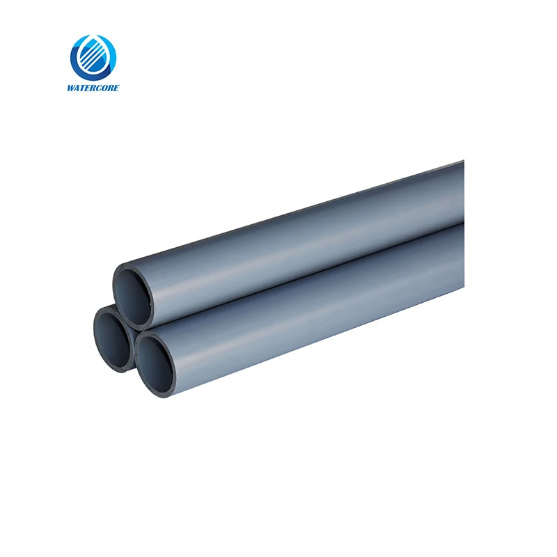 Wholesale ASTM F441 Schedule 80 CPVC Pipes,SCH80 Standard For Hot Water Supply White OEM Customized