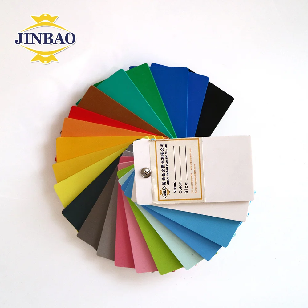 JINBAO Factory 5mm 18mm Printing Celuka PVC Sheets PVC Foam Board Advertising Material Poster Materials