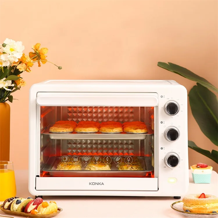 1050w 13L Portable Mini Home Kitchen Deck Oven Convection Pizza Stove Baking Cake Bakery Electric Oven