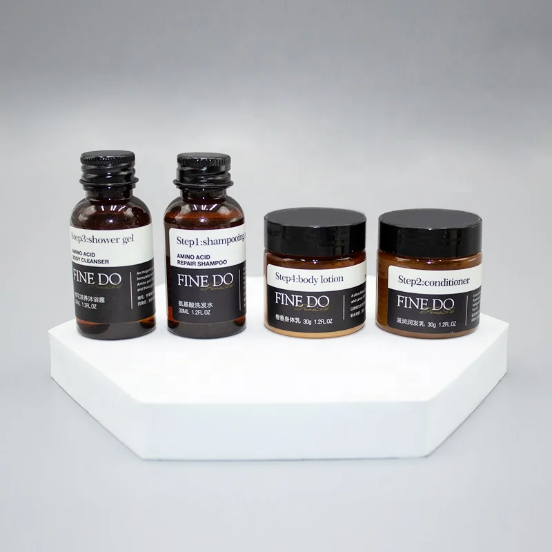 Hotel Amenities Set Luxury Toiletries Disposable Hotel Guest Room Amenities  Eco Friendly Hotel Amenities