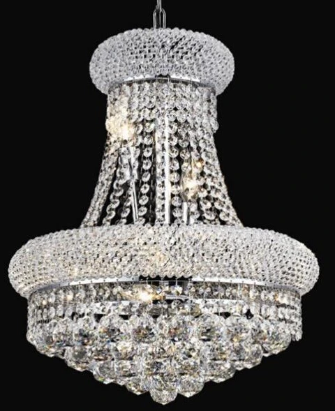 Chrome finish modern small crystal chandelier round ball chandelier lighting traditional crystal chandelier for wholesale