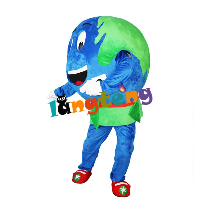 828 Custom Made Adult Cosplay Earth Planet Globe Fancy Dress Mascot Costumes