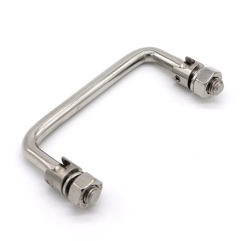 Aimino OEM stainless steel mechanical handle industrial equipment folding handle