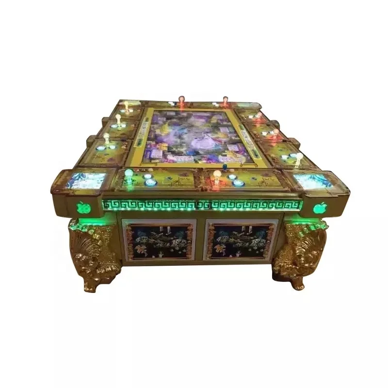 Gaming Tables Slots Amusement Indoor Shooting Game Machine 3D Fire Kirin Fishing Game