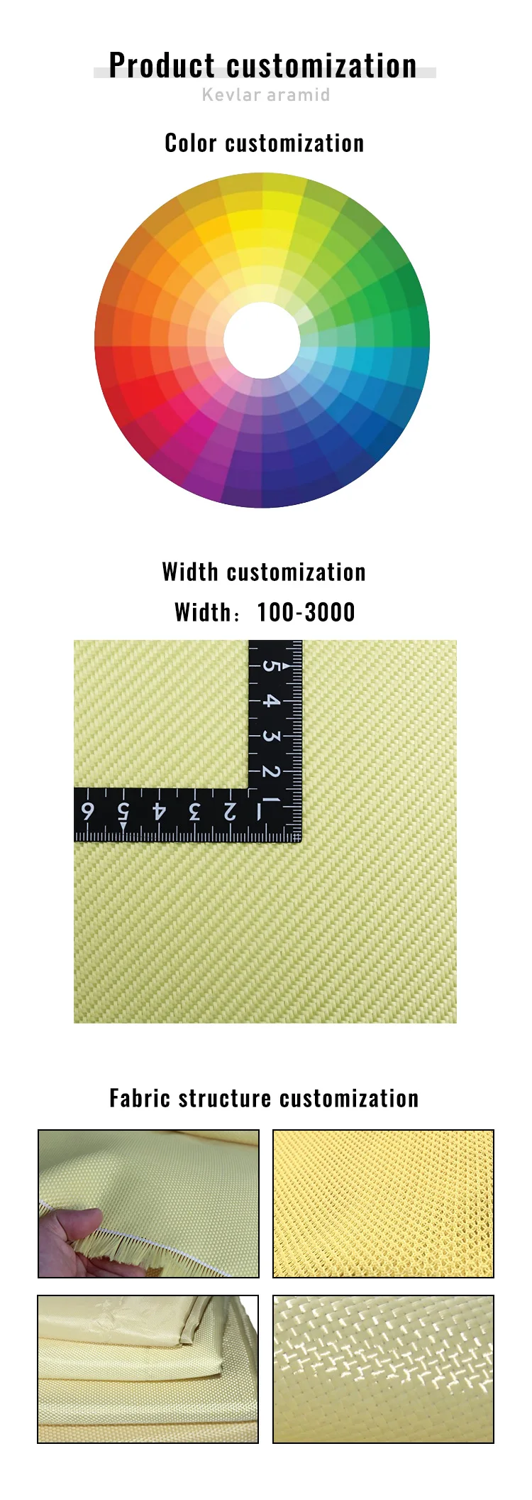 HENGLV aramid iiia fabrics workwear coveralls roll 2500d 3000d 3000dtex ballistic panels helmet armour vehicle protective k29