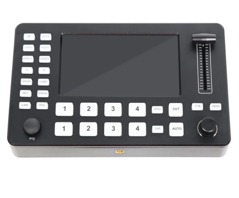 Quad video mixer switcher live streaming профессиональный аудио и видео микшер hdm1 4 каналов мини-видео коммутатор