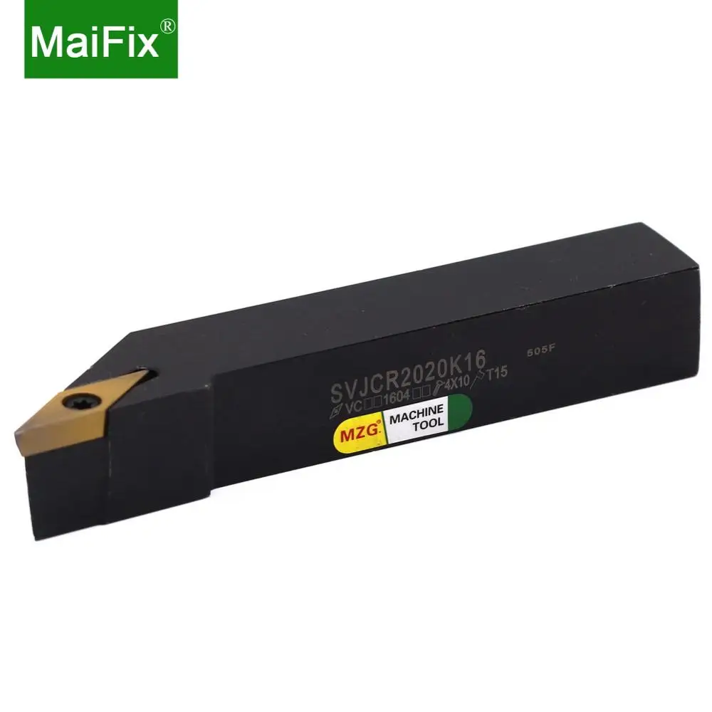 Токарный станок Maifix SVJCR 2020K16 с ЧПУ, резак, Расточная штанга VCGT160404, вставка, держатель внешнего токарного инструмента